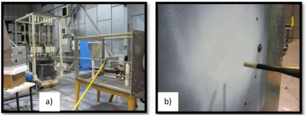 Fig. 4. Typical observable damage after D waveform LS test on a CFRP target.