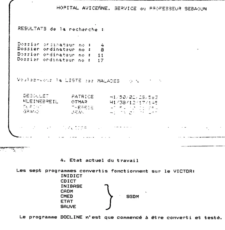 Table de conversion des instructions du  USCD en MS PASCAL 