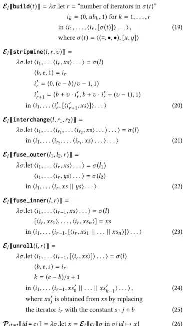Figure 9. Valuation functions ℰ l and 