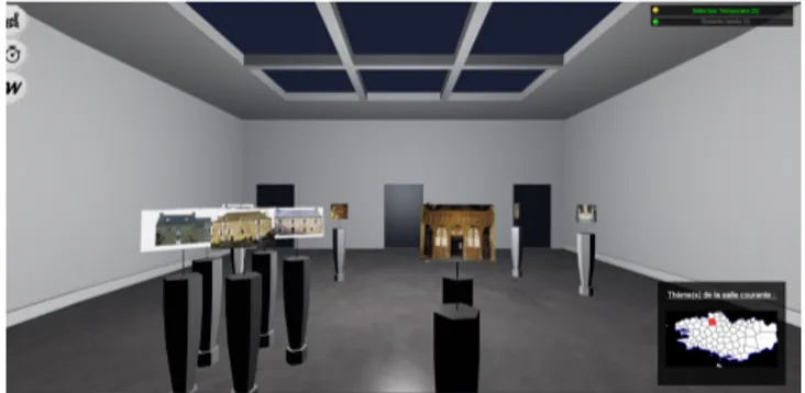 Figure 1. Growing virtual museum