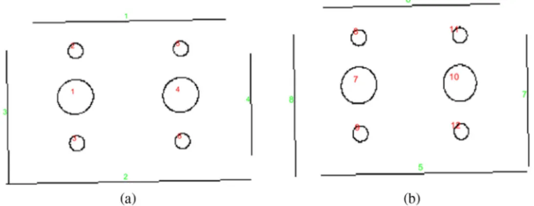 Figure 6 shows one example of primitives extracted from the reference and the test images after contour registration.