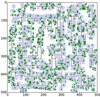 Fig. 2: Realistic topology generated for simulation