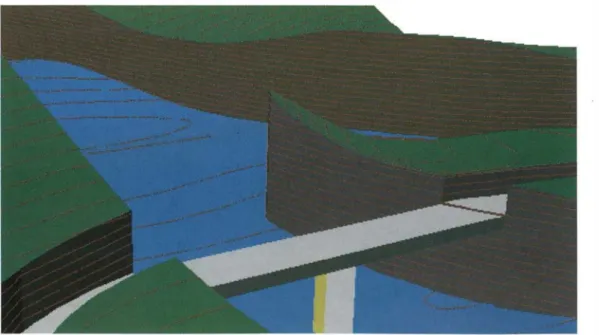 figure  8.3.9  :  même MNT que sur la  figure précédente  ;  détail. 