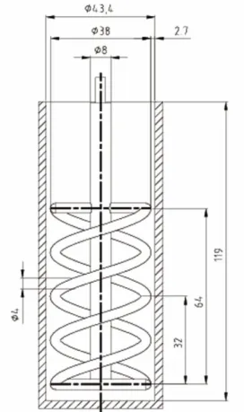 Table 1. Calculation of volume fraction of solids using the mass fraction.