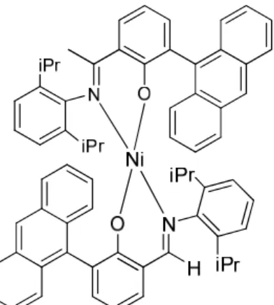 Figure 1.1.3. Bis-chelated Ni complex 39 . 