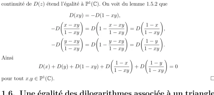 Figure 1.2. Une illustration du triangle T = (A 1 , A 2 , A 3 ) donné dans le théorème 1.6.1.