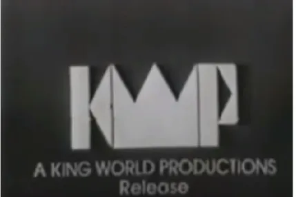 Figure 11. Capture d’écran du logo de King World Production, YouTube, 31/03/18. 