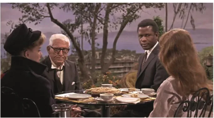Figure  3  extraite  de  Guess  Who’s  Coming  to  Dinner?/Devine  qui  vient  dîner  ?  de  Stanley  KRAMER  (Columbia Pictures, E.-U., 1967)