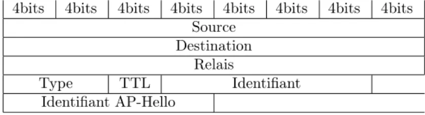 Table 5: Format du reconnect-req