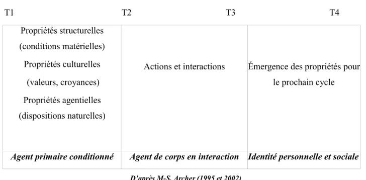 Figure 2 : La morphogenèse des systèmes et l’ « agency » 