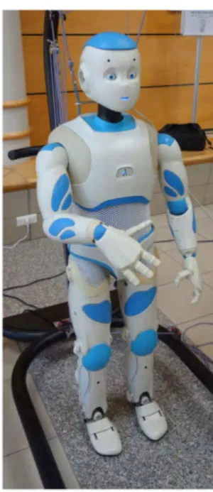 Fig. 1. The humanoid robot Romeo developed by Aldebaran robotics.