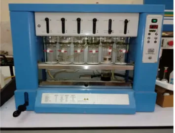 Figure III.5 .Image de l'appareillage d'extraction par solvant 