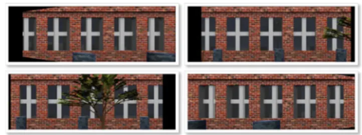 Fig. 10 Area measure of the texels projected in their correspond- correspond-ing image