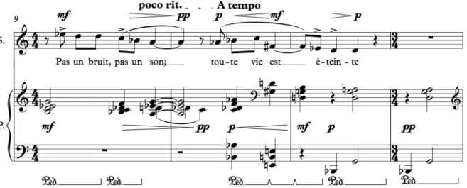 Figure 3.9 : Figuralisme (mes. 9 à 12) 