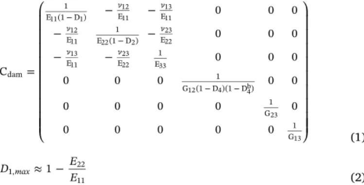 Fig. 5. Slice of the end of composite plate with e = 12 mm.