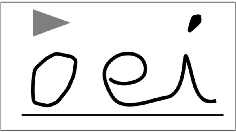 Fig 7 :  Image mixte (3 composantes filiformes, 2 non filiformes)
