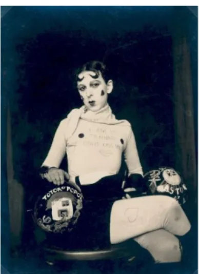 Fig. 2: Claude Cahun, I am in training. Don't kiss me 