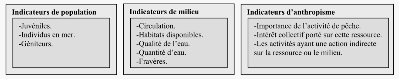 Figure 10 : Caractéristiques essentielles du système Alose. 