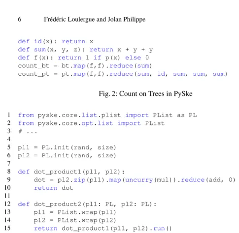Fig. 2: Count on Trees in PySke