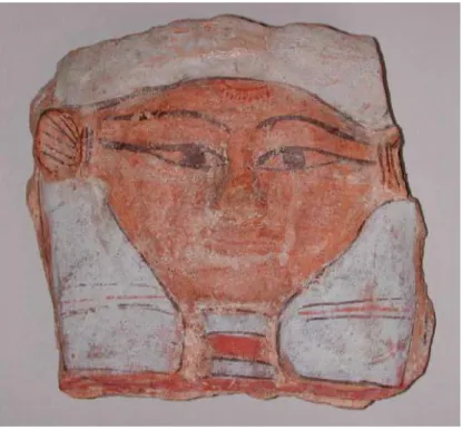 Figure 7: Tête moulée de la déesse Hathor. 