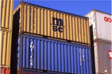 Figure 1: Container yard in a marine port terminal.
