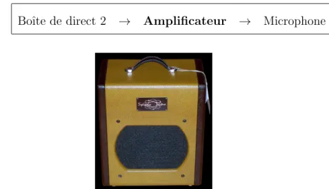 Figure 2.4 – Amplificateur Atomic Space Tone de Swart Amplifier co.