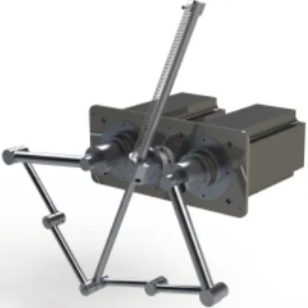Fig. 2. CAD modeling of the R-Min prototype.