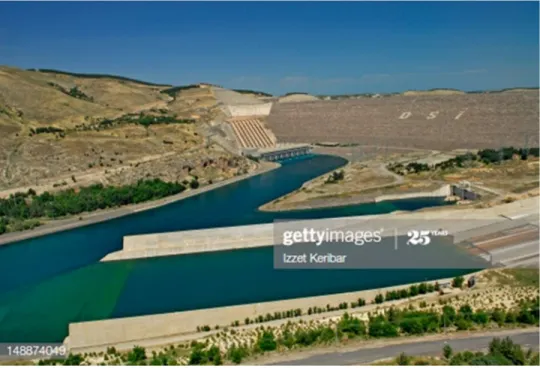 Figure 3. Ataturk Dam. – Photos, Sanliurfa, Turkey, Middle East (Photo: Izzet Keribar / The Image Bank Unreleased  via Getty Images)