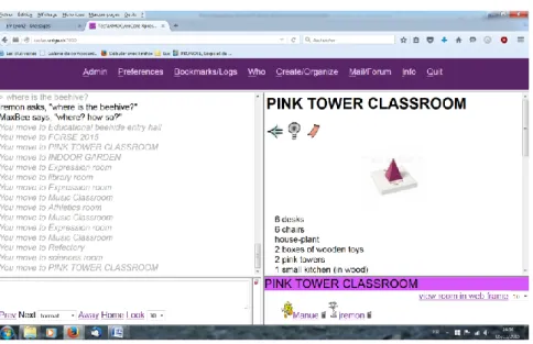 Fig. 3 : Pink Tower Classroom 