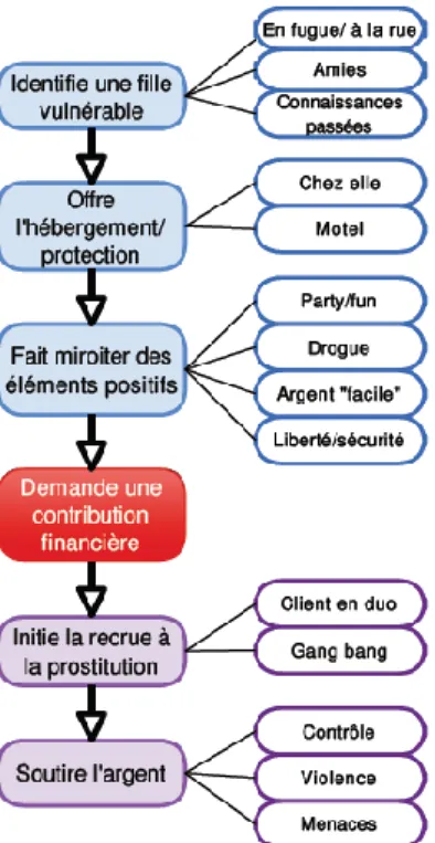 Figure 1: Les stratégies de la partenaire  