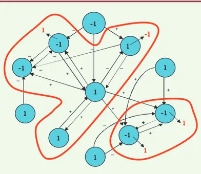 Figure 6. Le graphe d’interactions génétiques du contrôle de la floraison d’Ara- d’Ara-bidopsis thaliana