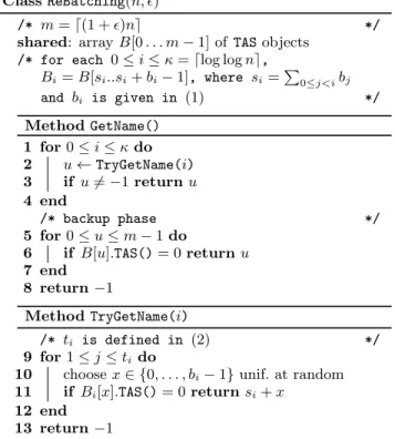 Figure 1: The ReBatching algorithm.