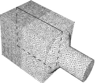 Fig. 5 Relative error associated to the MCM incident radiative heat flux at the wall of the cylinder