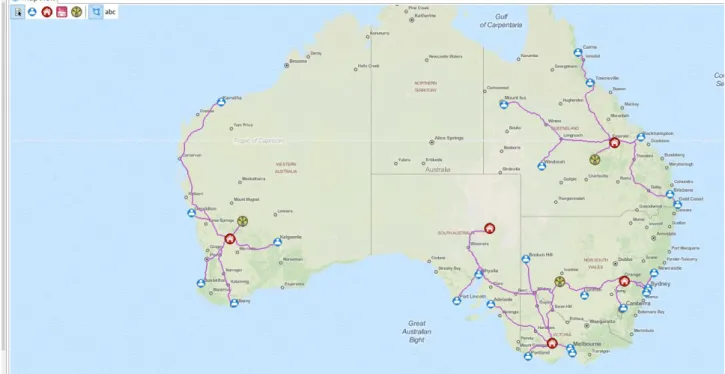 Fig. 3. Australian Diary Supply Chain 