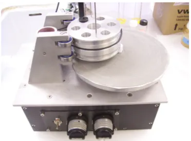 Figure 2.11. The instrument used to polish the gold microelectrode 