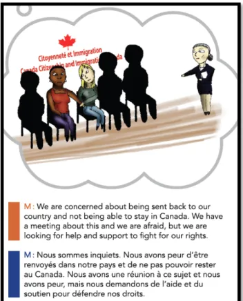 Figure 3 : Kevin’s Family Matters, A New Life in Canada, page 12 