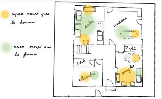 Figure 12 Maison des parents de Šhaīkẖa - rez-de-chaussée 