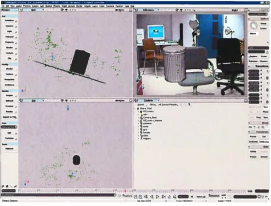 FIG. 2.3. Le logiciel “XSI”.