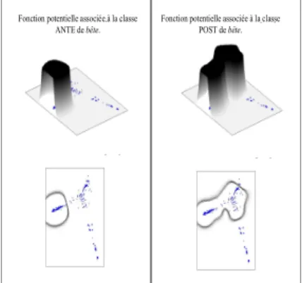 Figure 3: La CSD associée au nom dépend de l'adjectif qui le modifie