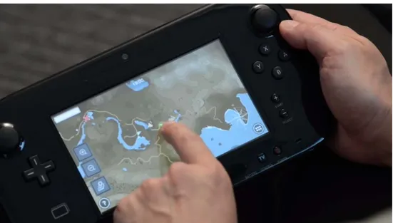 Fig. 2 : Le prototype de The Legend of Zelda : Breath of the Wild tel que prévu sur Wii U