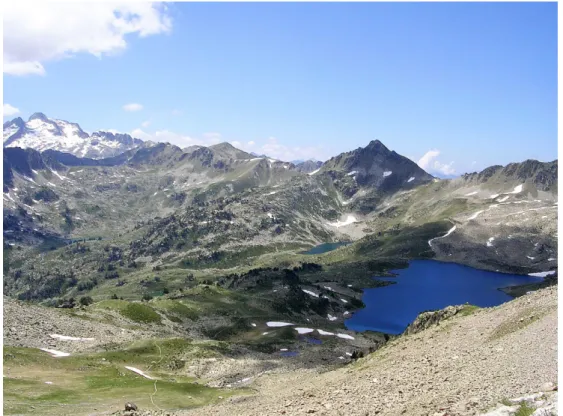 Figure XX. Lac de Port Bielh, 2 300 m. 