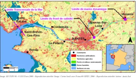 Figure 3 : L’estuaire de la Gironde Figure 2 : L’estuaire de la Loire 