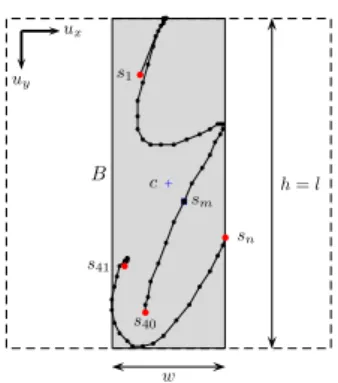 Figure 2: Representation of definitions and notations, and definitions of several online features.