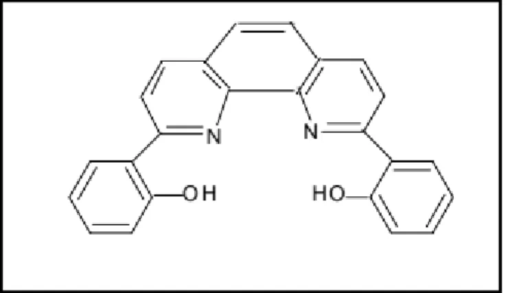 Figure I.20 : 2,9-bis(2-hydroxyphényl)-1,10-phénanthroline.