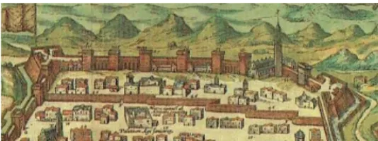 Fig. 3. Al Qasaba en 1575. 
