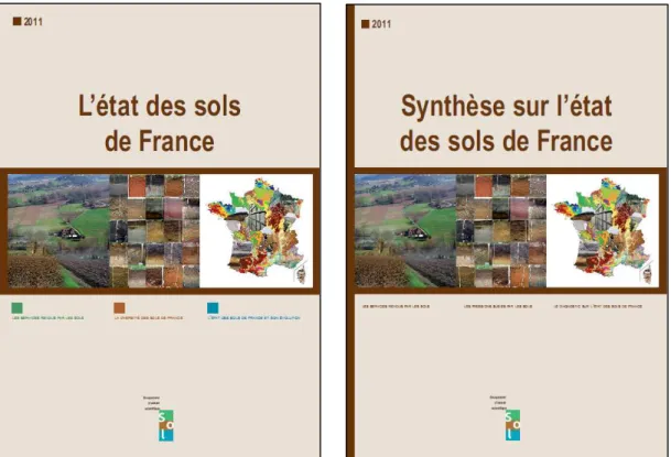 Figure 1 - Le Rapport sur l’état des Sols de France et sa synthèse