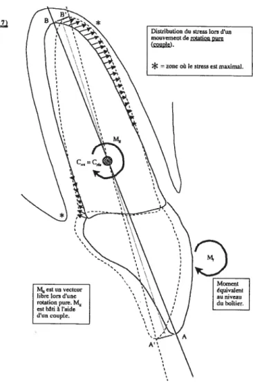 Figure 2:Action de torquer par application d’un moment au niveau du boîtier (Remise, 2002)