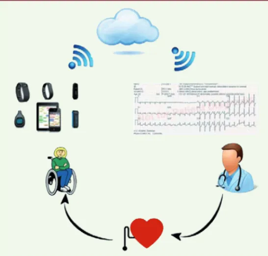 Figure 1. La santé connectée : détecter pour réagir plus vite.