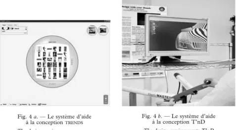 Fig. 4 a. — Le système d’aide à la conception TRENDS