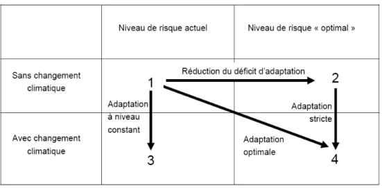 Tableau D1 : Différentes définitions de l’adaptation 